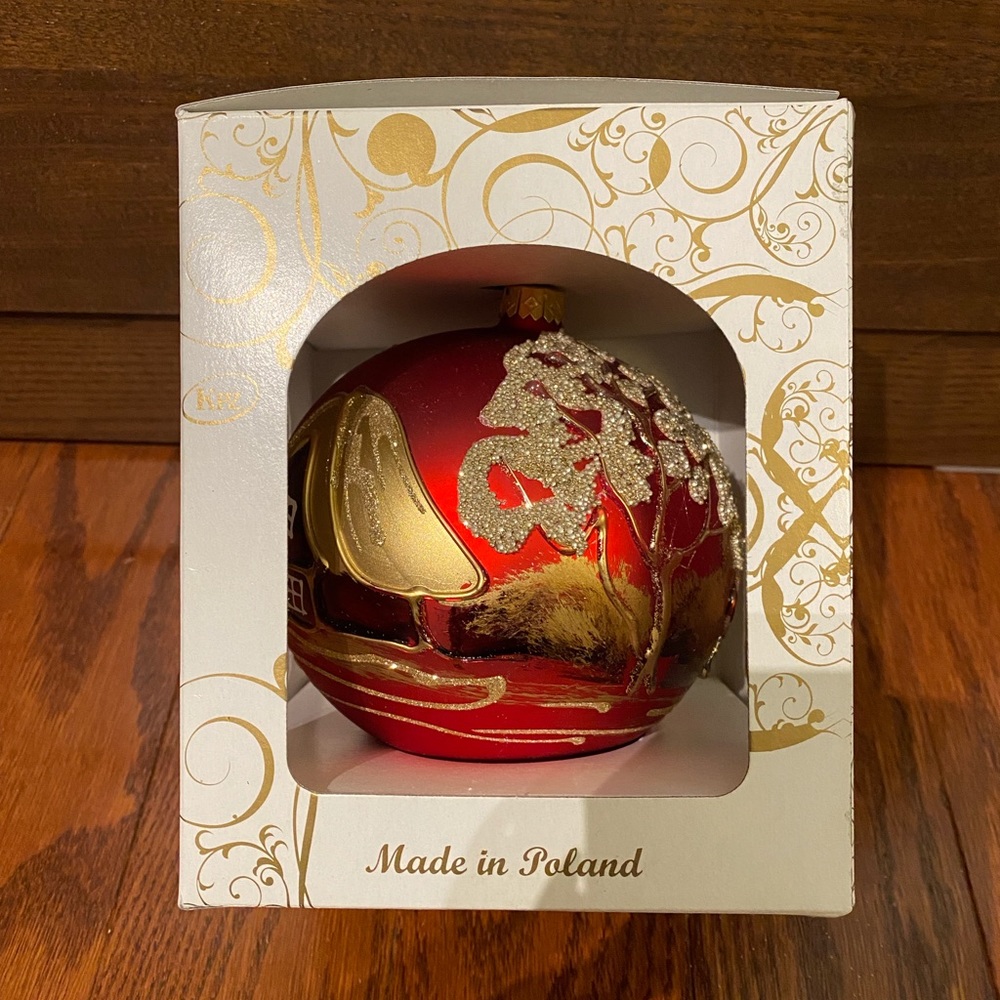 BNIB Xmas Ornament Hand Made/Painted